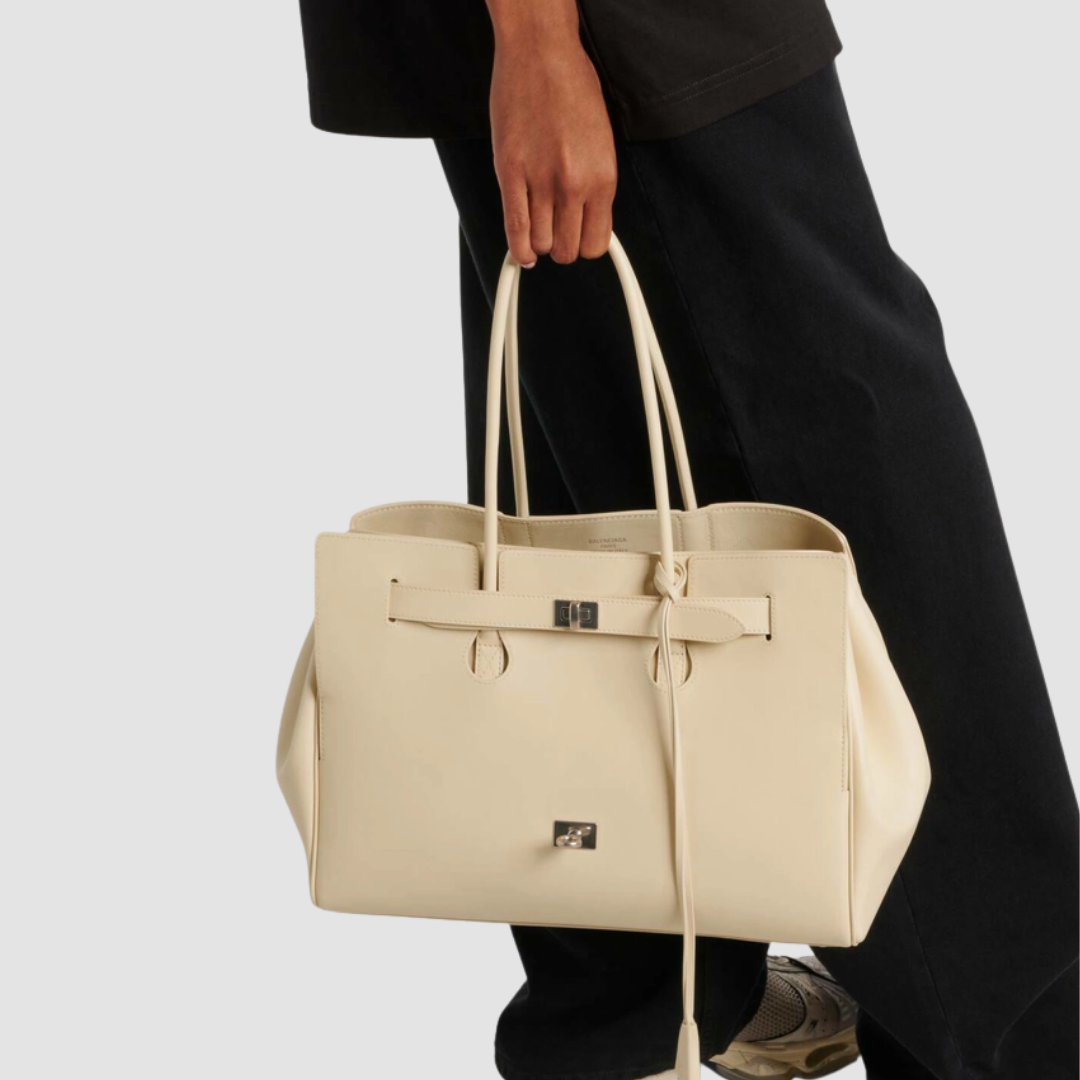 Balenciaga Bel Air Medium leather tote bag